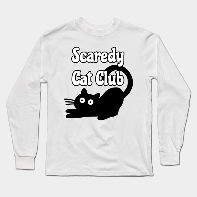 Scaredy Cat Long Sleeve T-Shirt by faiiryliite